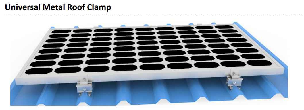 Universal Metal Roof Clamp