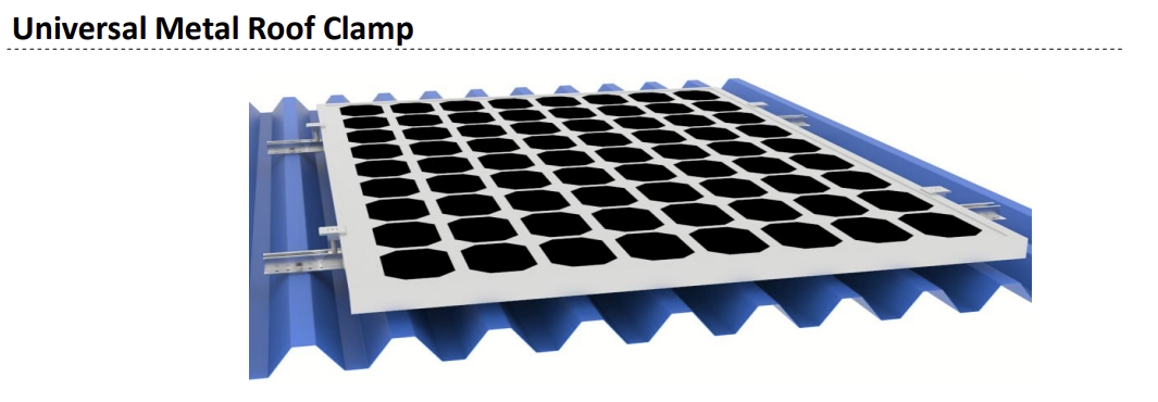 Universal Metal Roof Clamp